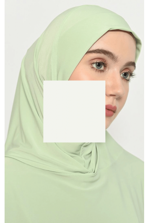 Alesha Hijab Outer Mint